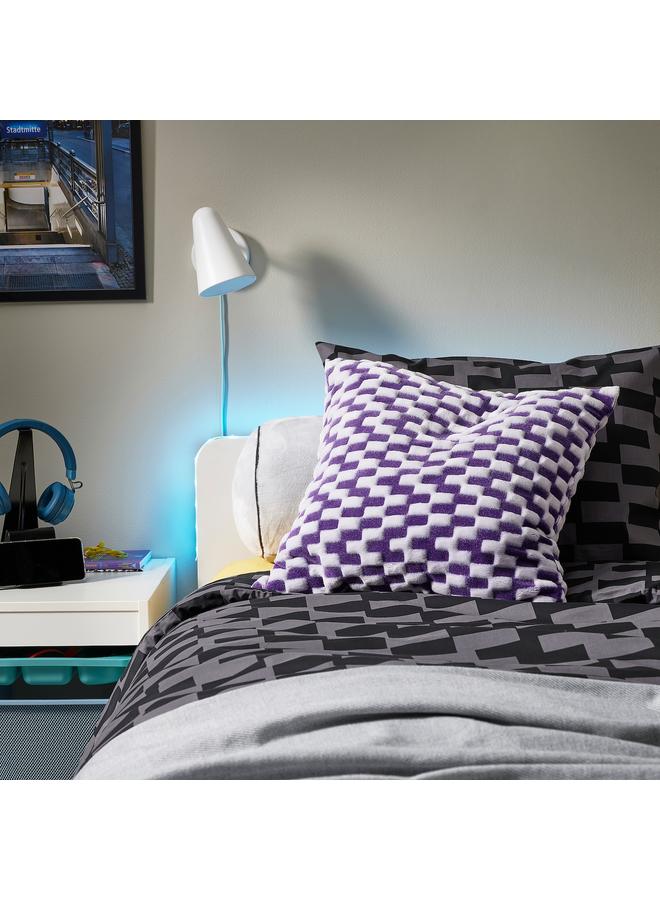 Zaboon Cushion Cover, Purple/Patterned, 50X50 Cm - Image 4