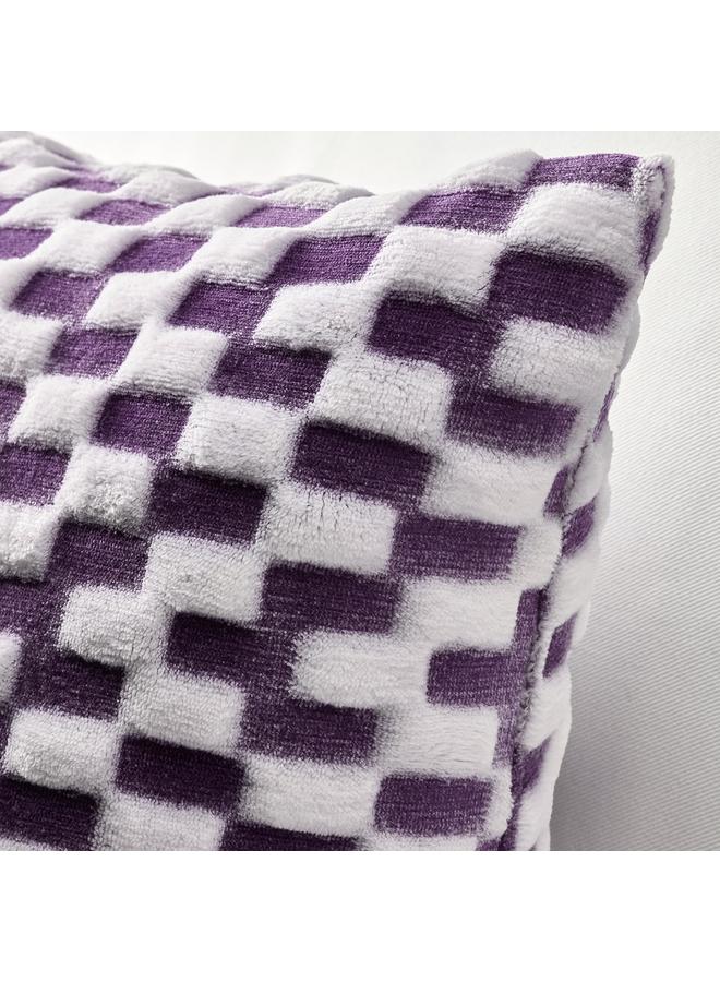 Zaboon Cushion Cover, Purple/Patterned, 50X50 Cm - Image 3