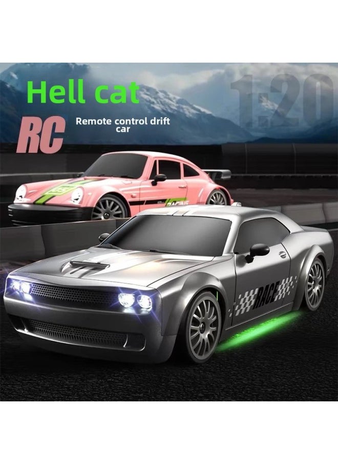 Professional Rc Remote Control Car High-speed Four-wheel Drive Drift Racing Car Rechargeable Adult Racing Sports Car Boys Toy-Color:Almost Sold Out Rc Four-wheel Drive Drift Car (special Battery)-Proportion:High Configuration - 3 Sets Of Rechargeable Batteries [free Remote Control Battery + Screwdriver]  - Image 1