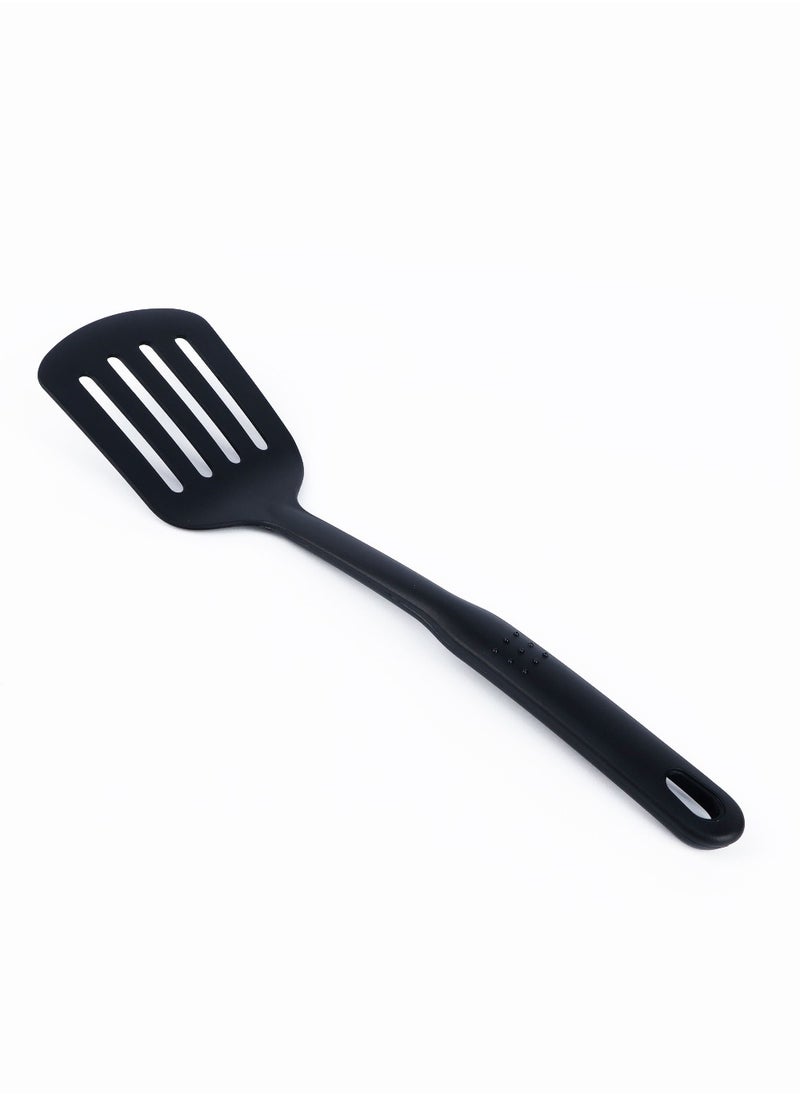 BECHOWARE - 2pc Set of 28cm Nonstick Tawa Crepe Pan Compatible with Induction Cooktop with Slotted Turner - Black - Image 1