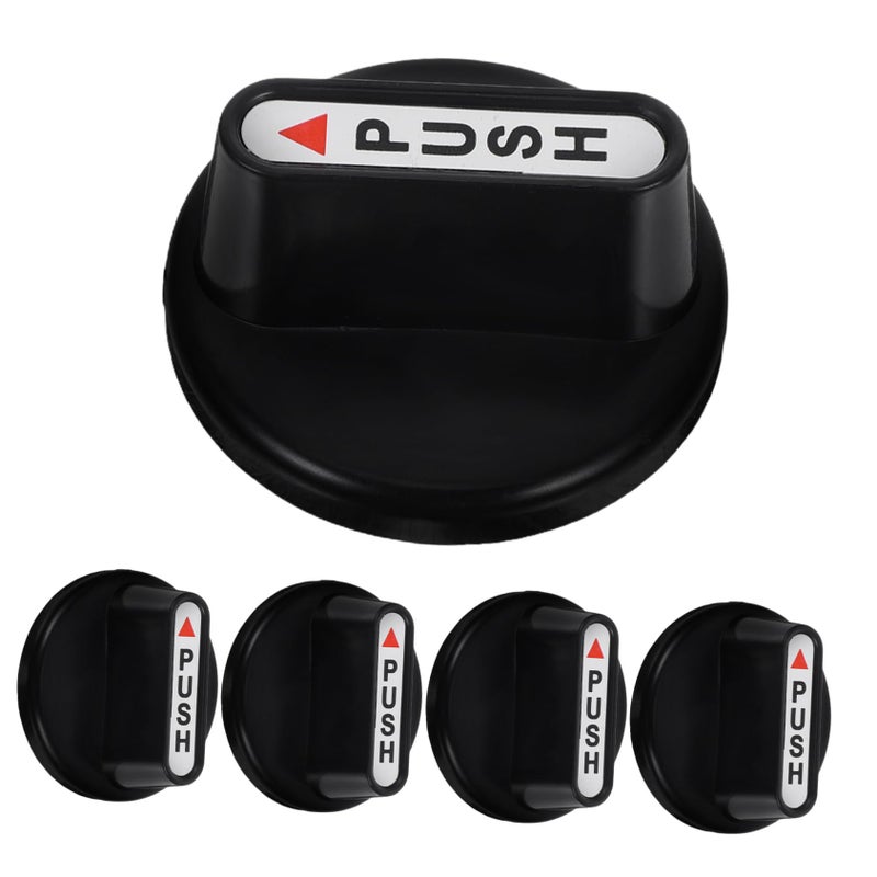 5Pcs Gas Stove Replacement Knobs Plastic Safety Switch Accessories - Image 2