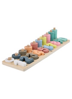 EUREKA KIDS Eurekakids Wooden Numbers Puzzle with Activity Cards| Educational Montessori Toy for Toddler and Kids | Learn Math, Shapes, Fine motor skills and visual perception | |For 24M+  - Image 5