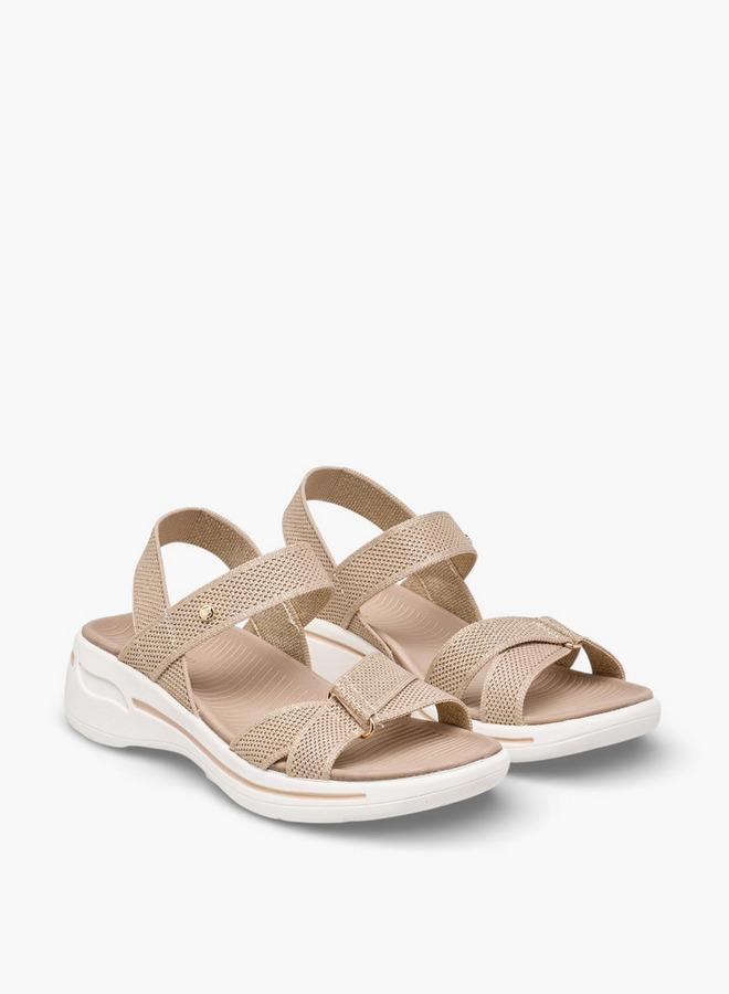 Flora Bella By Shoexpress Flora Bella Women Textured Comfort Sandals - Image 1