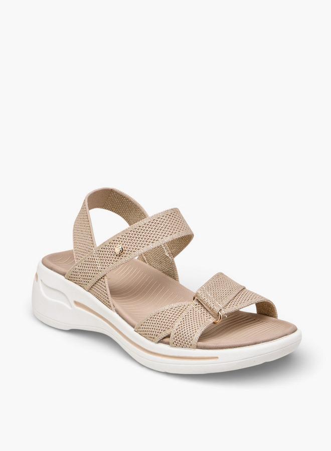 Flora Bella By Shoexpress Flora Bella Women Textured Comfort Sandals - Image 2