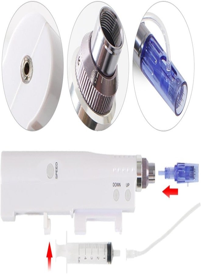 Elitzia Non-Needle Injection Facial Rejuvenation Skin Care Tools Instrument 2 Cartridges for Home Use ETNV6138 - Image 5