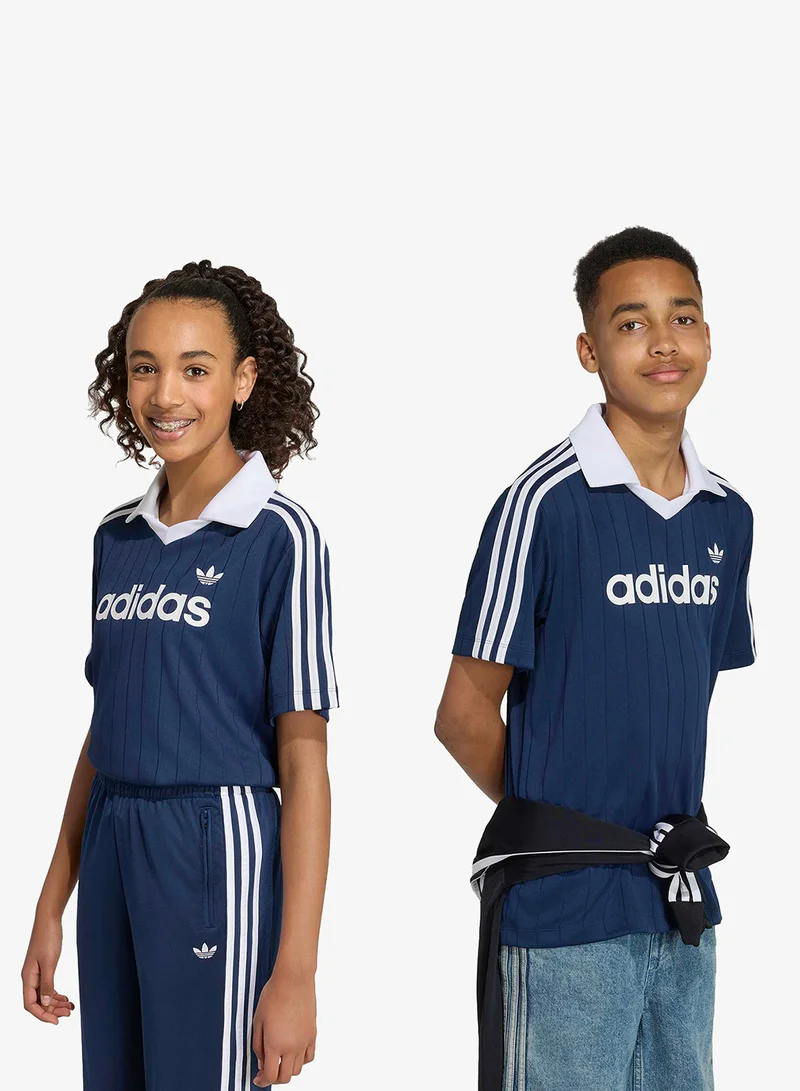 Adidas Originals Youth Loose Pinstripe Polo