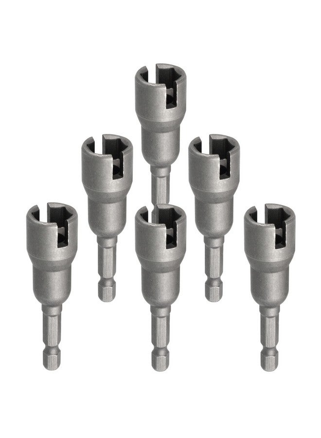 ياكاموز مجموعة مفكات صواميل الجناح من Yakamoz مكونة من 6 قطع، صواميل جناح، مسامير صواميل جناح، مسامير عيون الغواصين، مأخذ مثقاب لخطافات كأس السقف، صواميل جناح الفراشة، مسامير - Image 1