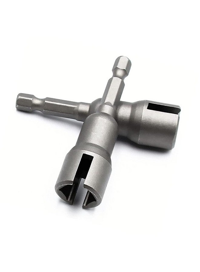 ياكاموز مجموعة مفكات صواميل الجناح من Yakamoz مكونة من 6 قطع، صواميل جناح، مسامير صواميل جناح، مسامير عيون الغواصين، مأخذ مثقاب لخطافات كأس السقف، صواميل جناح الفراشة، مسامير - Image 5