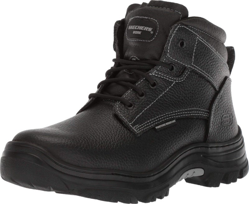 Skechers Mens Burgin-tarlac Industrial Boot, Black, 9.5 US - Image 5