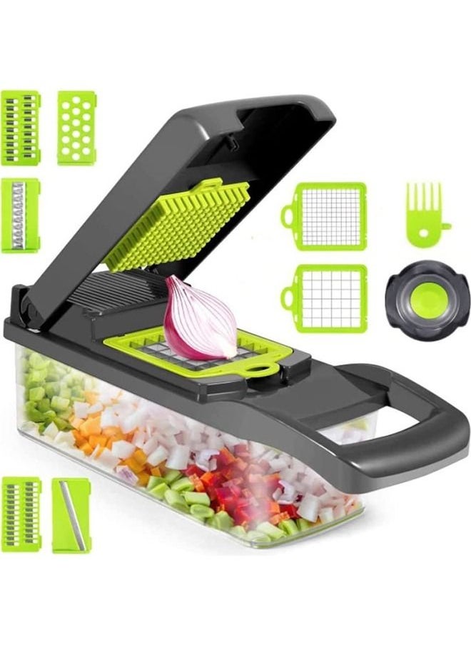 Arabest Vegetable Slicer, All-in-one Kitchen Vegetable and Fruit Divider, Vegetable Cutter/grater/slicer, Suitable for Potatoes, Carrots, Cucumbers  - Image 1
