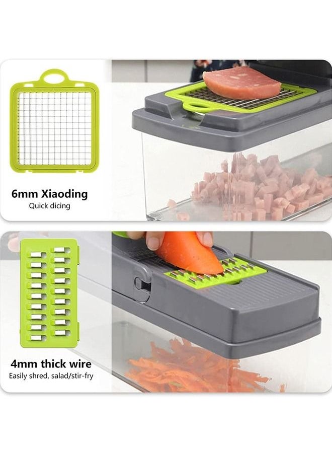 Arabest Vegetable Slicer, All-in-one Kitchen Vegetable and Fruit Divider, Vegetable Cutter/grater/slicer, Suitable for Potatoes, Carrots, Cucumbers  - Image 3