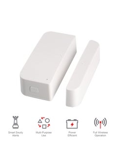 igeekwell WiFi Door And Window Sensors,Tuya Smart Alarm With Free Notification APP Control Home Security Alarm System, No Hub Required, Compatible With Alexa, Google Home  - Image 2