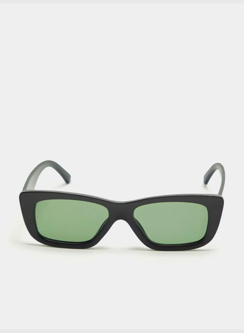 Styli Rectangle Frame Sunglasses