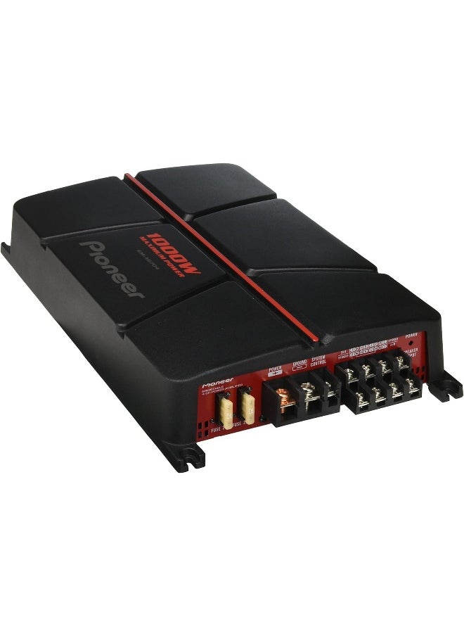 بايونير مضخم صوت بايونير GM-A6704 ذو 4 قنوات قابل للتوصيل مع تعزيز الجهير  - Image 3