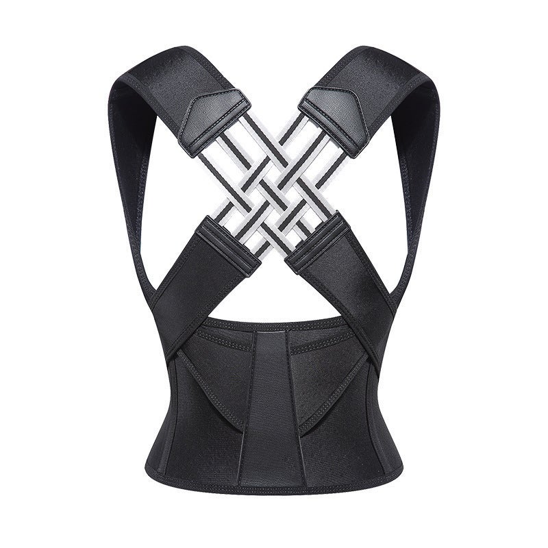 Trembling With Beibeijia Camelback Open Shoulder Ortic Posture Strap Correcting Body Male And Female Students Back Ortic Strap - Image 5