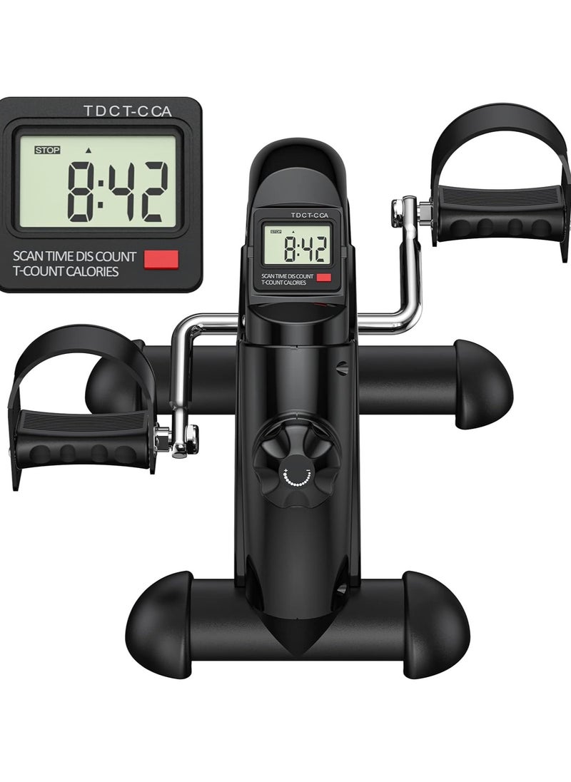 RUIYADA - Mini exercise bike under-counter bicycle pedal exerciser portable foot exerciser arm and leg vending machine with LCD display - Image 1