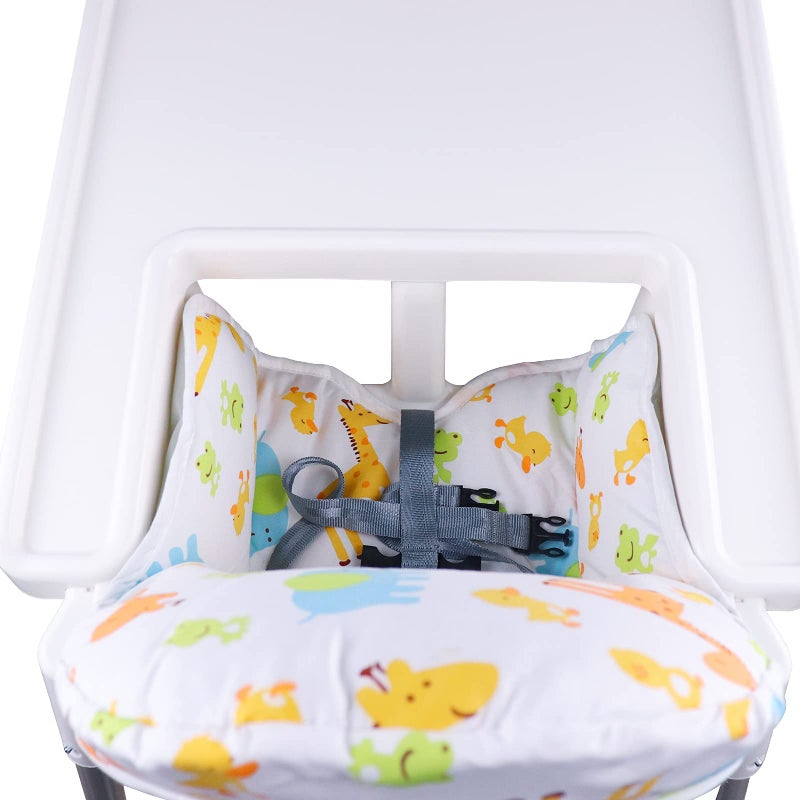 تو ورلد twoworld High Chair Cushion for IKEA Antilop Highchair, Baby High Chair Seat Cover Liner Mat Pad Cushion for IKEA Antilop High Chair (Animal Pattern) - Image 3