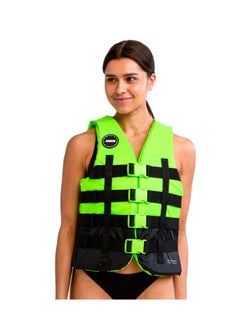 JOBE 4 Buckle Life Vest Lime Unisex Fit  - Image 1