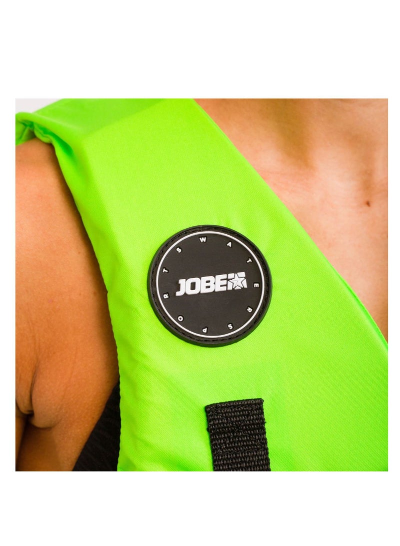 JOBE 4 Buckle Life Vest Lime Unisex Fit - Image 4