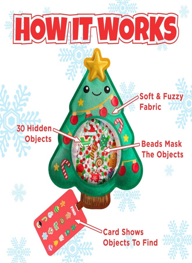 Vango BIZYBOO - Toddler Preschool Learning Activity - Teach Objects and Words with This Educational Seek & Find Sorting Toy - for Ages 2 and Up - Stocking Stuffer - Christmas (Snowman) - Image 5