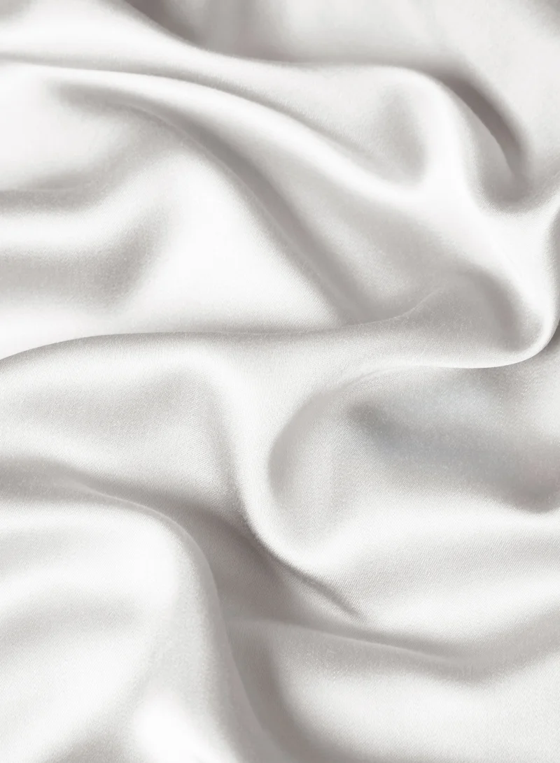 Master Home Textile Single 100% Rayon Of Bamboo Cooling Fitted Sheet, Fitted Sheet With Elastic 120x200+30 cm, Breathable Silky Soft, Single Size 2 Pieces