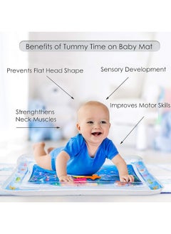 Splashin'kids Splashin'kids Tummy time Water mat Blue/Pink  - Image 4