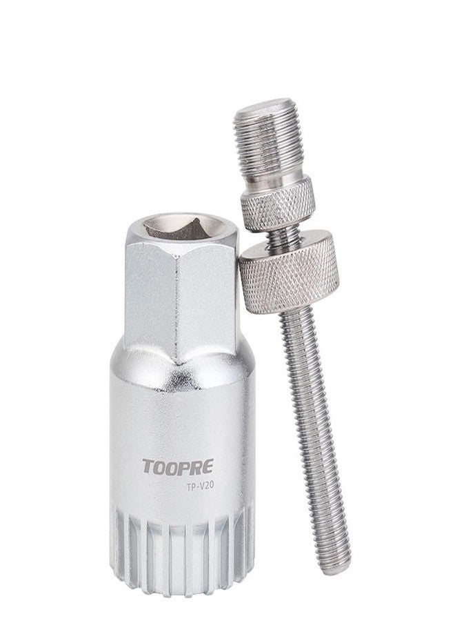 SONZUIA Bicycle Bottom Bracket Removal Tool Compatible with Shimano/ISIS Bottom Bracket Tool 20-Tooth - Image 1