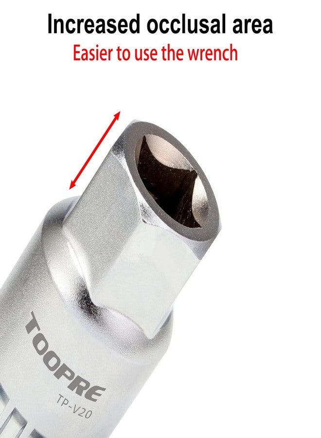 SONZUIA Bicycle Bottom Bracket Removal Tool Compatible with Shimano/ISIS Bottom Bracket Tool 20-Tooth - Image 2