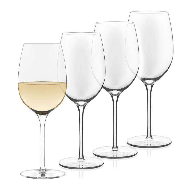 LIBBEY Libbey Signature Kentfield Estate All Purpose Wine Glasses Set of 4 Long Stem Wine Glasses for Red and White Wine Perfect Wine Glass Gift Set