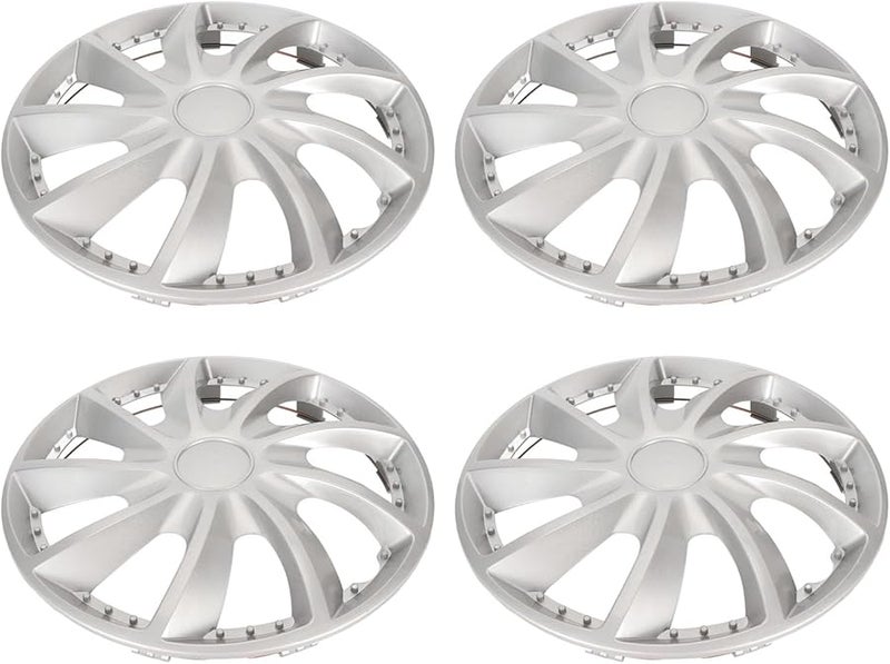 قم بترقية قيادتك مع 4 قطع من أغطية محور العجلات مقاس 14 بوصة لأسلوب معزز بالكامل - Image 3