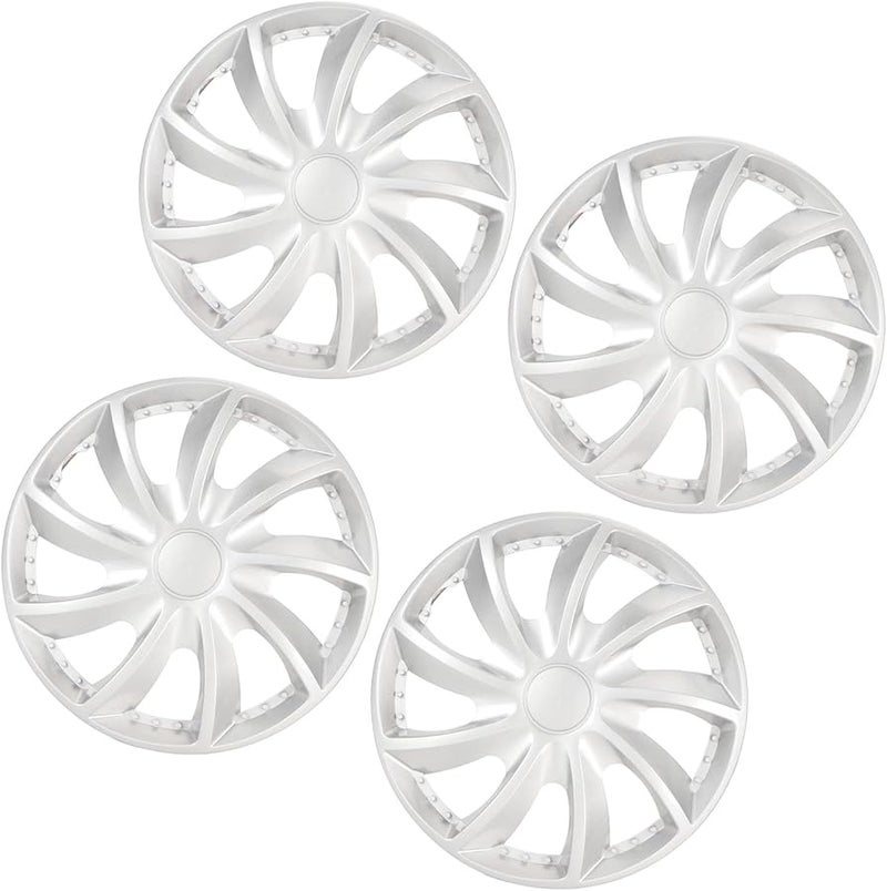 قم بترقية قيادتك مع 4 قطع من أغطية محور العجلات مقاس 14 بوصة لأسلوب معزز بالكامل - Image 4