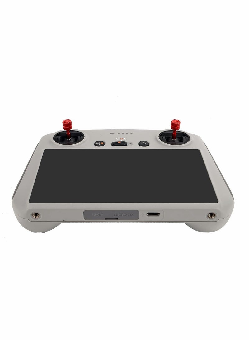 Mini 3 Pro Remote Control Sticks for DJI RC, Aircraft aluminum Alloy Controller Thumb Stickers/Joystick/Rocker Replacement Parts, for DJI Mini 3 Pro Accessories (Red)  - Image 5