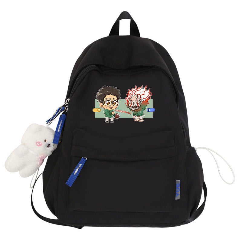 Dang Da Dang Bag Supernatural Ayase Peach Dan Da Dan Peripheral Animation Backpack Bold Party Backpack Tide - Image 1
