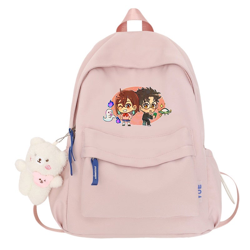 Dang Da Dang Bag Supernatural Ayase Peach Dan Da Dan Peripheral Animation Backpack Bold Party Backpack Tide - Image 2