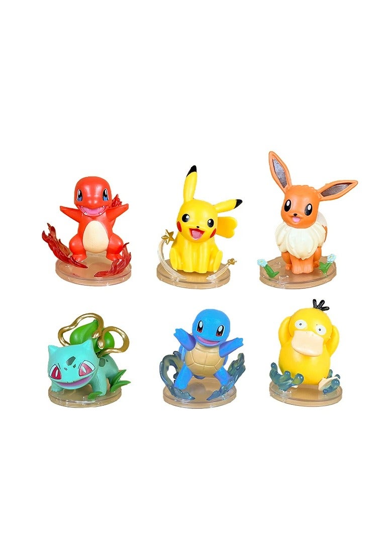 2Piece Of Random Pokémon Style Collectible Figures Mystery Box  - Image 2