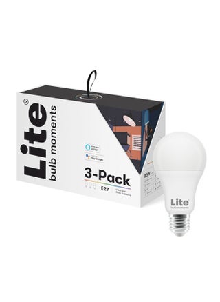 مصباح A60 RGB LED 2700-6500K E27 8.5 وات واي فاي وبلوتوث - 3 عبوات - pzsku/Z531A21CB621E7EFC9685Z/45/1746228939/ff7f8cda-afd4-4887-985d-b3240f80cdec
