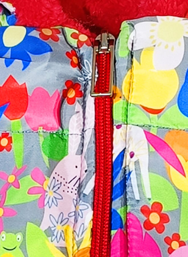 BabyShoora Baby Unisex Waterproof Fur Lined Jacket - Image 2