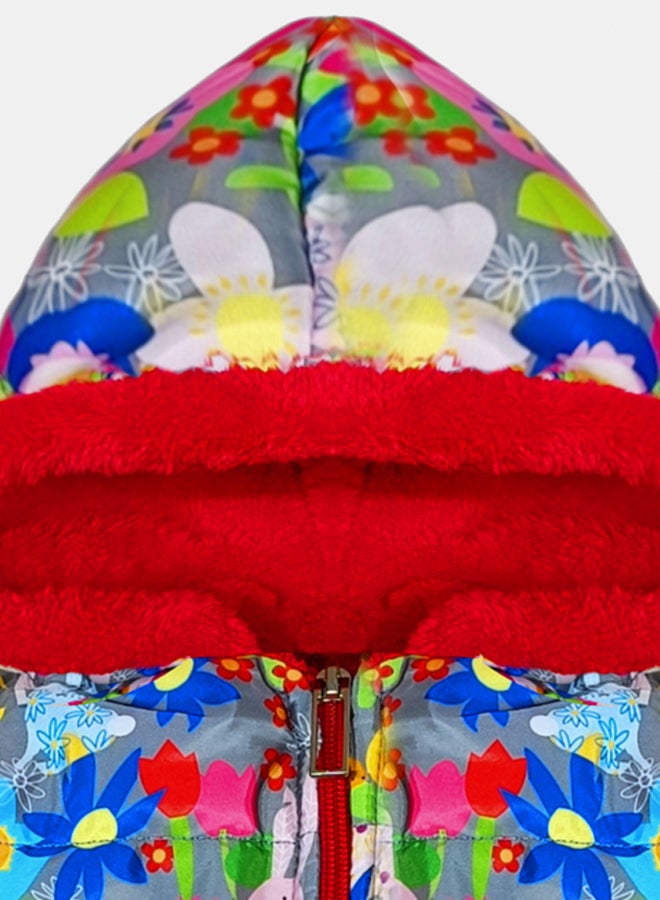 BabyShoora Baby Unisex Waterproof Fur Lined Jacket - Image 3