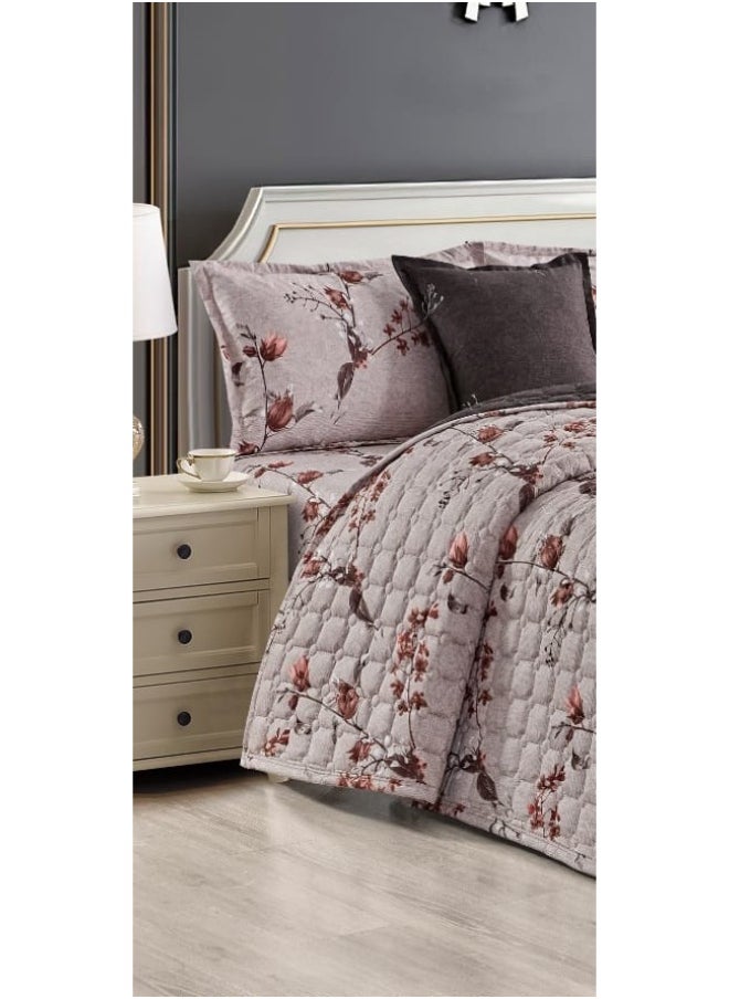 Moon A printed double bed sheet, consisting of 4 pieces of microfiber, measuring 170*210 cm.  - Image 2