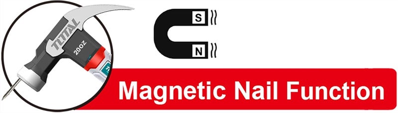 Total Claw Hammer with Magnetic Nail Function - Image 2