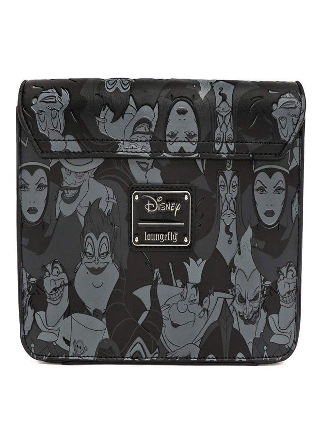 Loungefly Disney Villains Debossed Crossbody Bag - Image 2