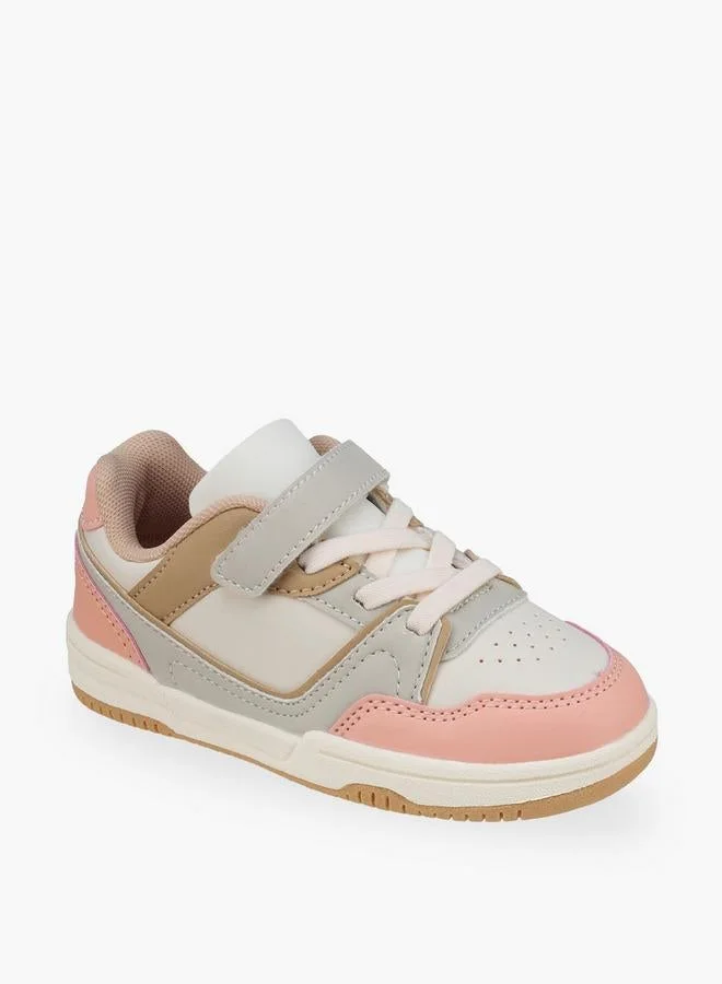 Flora Bella By Shoexpress Girls Hook & Loop Ankle Sneakers