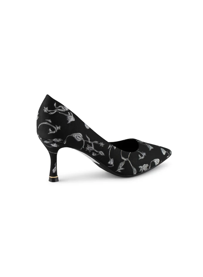 Vincci Women Pointed Toe Mid Heel Pumps