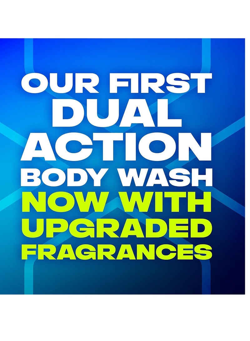 Axe غسول الجسم AXE فينيكس 4 عبوات 12 ساعة رائحة منعشة نعناع مهروس وإكليل الجبل غسول جسم للرجال مع مرطبات نباتية 100% 16 أونصة - Image 3