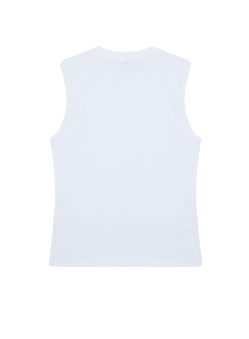 trendyol High Collar White Cotton Undershirt - Image 5