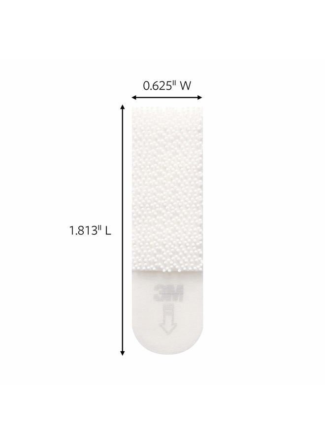 Command Picture Small Hanging Strips White color, 4 pairs/pack | Holds 1.8 kg whole pack | Organize | Decoration | No Tools | Holds Strongly | Damage-Free Hanging - Image 2