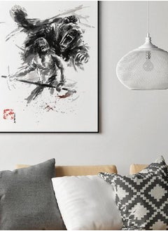 Berserker art print, Norse mythology, Viking poster, Old Norse design, Odin warrior, Valhalla art poster, Wild bear poster, vikings pagan