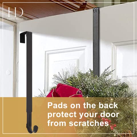 Haute Decor Adjustable Length Wreath Hanger - 20 Lb. Capacity - Image 4