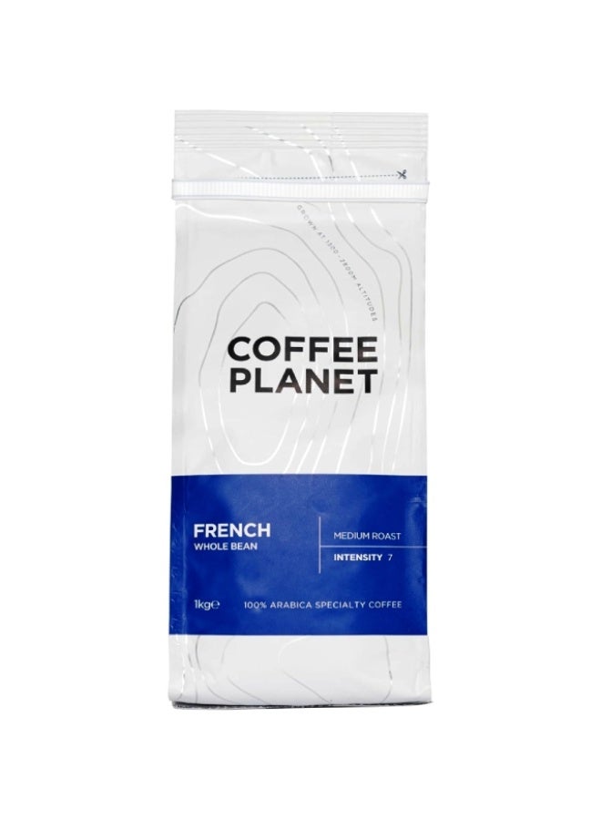 French Roast Beans, Whole Beans - 1kg, UAE