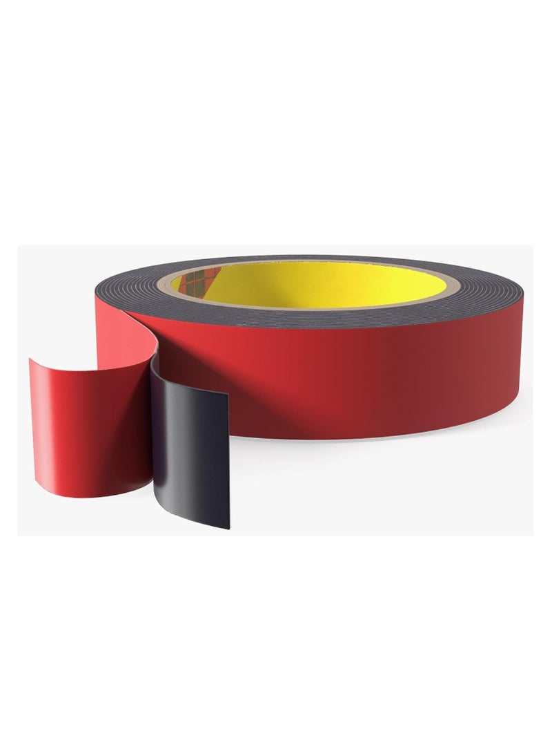 ECVV ECVV | 2PCS | Double Sided Acrylic Foam Tape Heavy Duty Mounting Waterproof Tape|25mm x 3m|Secure upto 2.5 to 3kg Weight|Bond Metal, Plastic, Wood & Concrete with Nano Tape|Permanent Mounting for Home & Office - Image 2